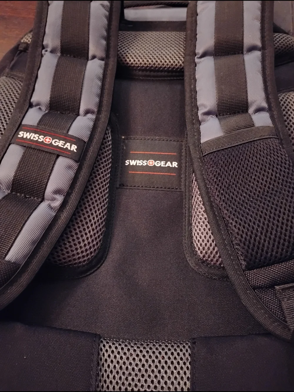 SWISSGEAR‎ Wenger Ibex 17 Inch Laptop Backpack Black Padded Nylon Travel Bag